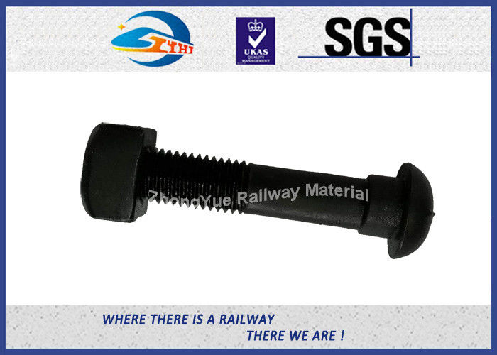 High Tensile Railway Track Bolts Button Head Oval Neck BHON For Railroad Joint Bar AREMA