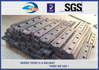 4 Holes BS80A Railway Fish Plate Rail Joint Bars steel fish plates With Plain Colors